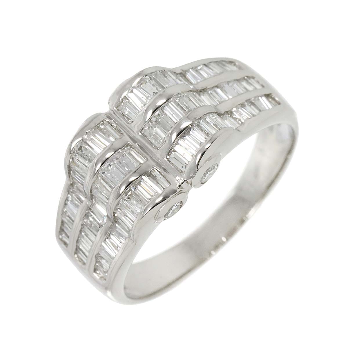 リング 16号 ダイヤ 1.30ct Pt プラチナ 指輪 Diamond Ring 90282830