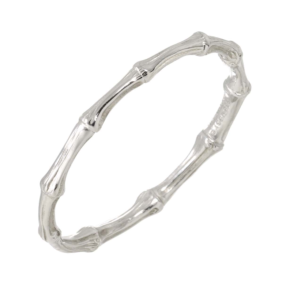 TIFFANY&CO. バンブー バングル 19cm SV シルバー 925 ブレスレット Bracelet ティファニー 90278617