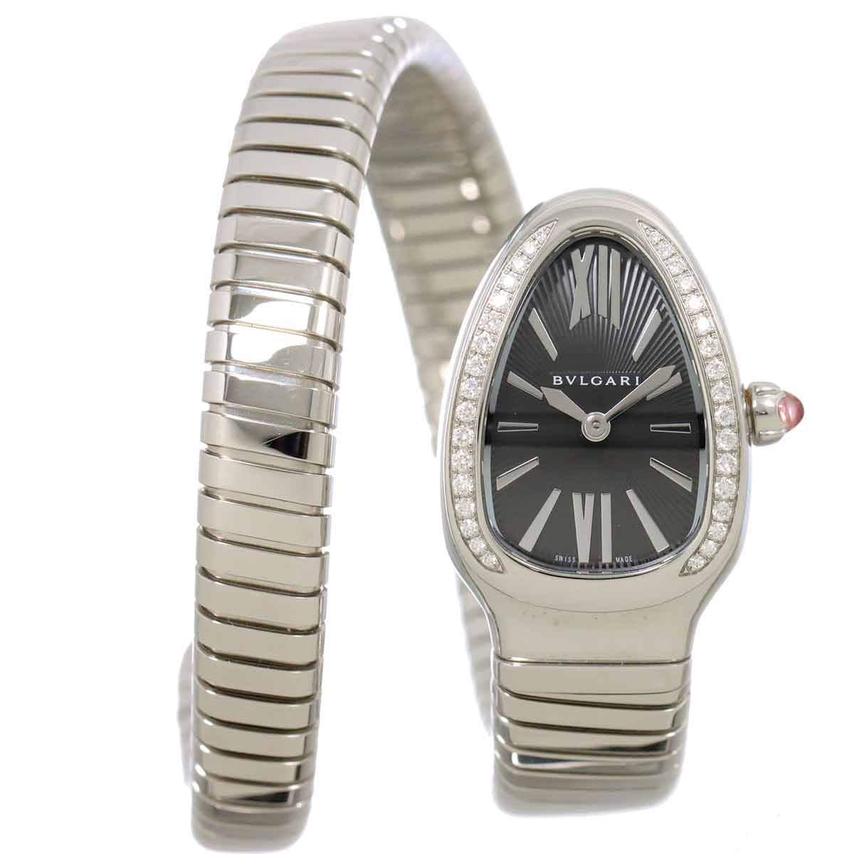 BVLGARI ブルガリブルガリ BB26SS レディース 腕時計 ブラック