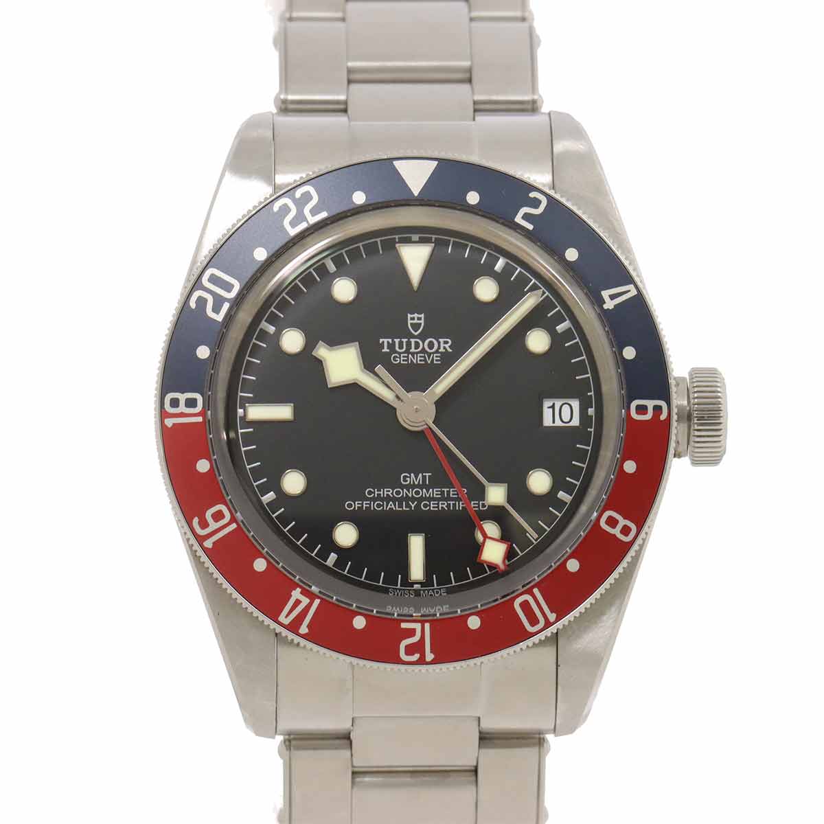 TUDOR ヘリテージ ブラックベイ GMT 79830RB メンズ 腕時計 デイト ブラック オートマ 自動巻き ウォッチ Heritage チューダー チュードル 90284517