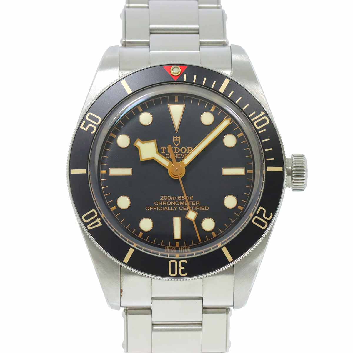 TUDOR ブラックベイ フィフティエイト 79030N メンズ 腕時計 ブラック オートマ 自動巻き ウォッチ Black Bay Fifty Eight チューダー チュードル 90285882