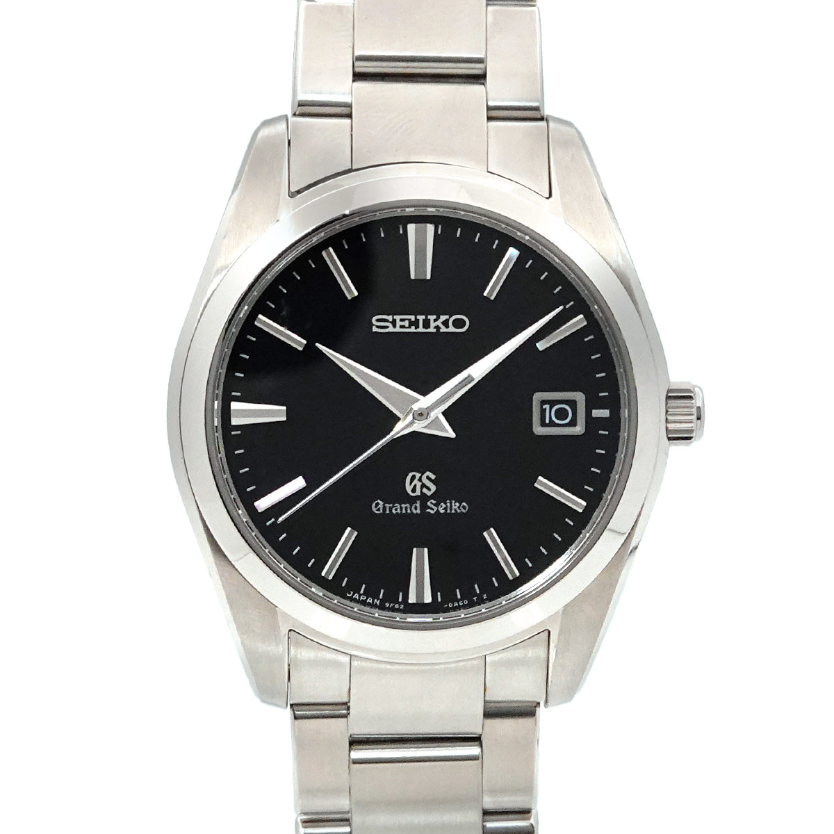 SEIKO グランドセイコー SBGX061 メンズ 腕時計 9F62-0AB0 デイト ブラック クォーツ ウォッチ Grand Seiko セイコー 90286679
