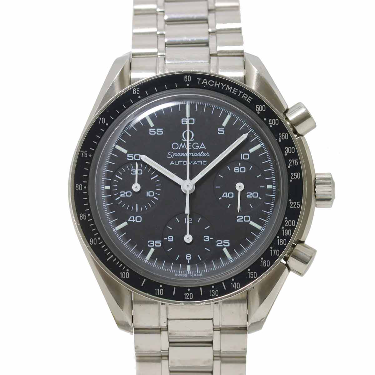OMEGA スピードマスター 3510 50 クロノグラフ メンズ 腕時計 ブラック オートマ 自動巻き ウォッチ Speedmaster オメガ 90273996