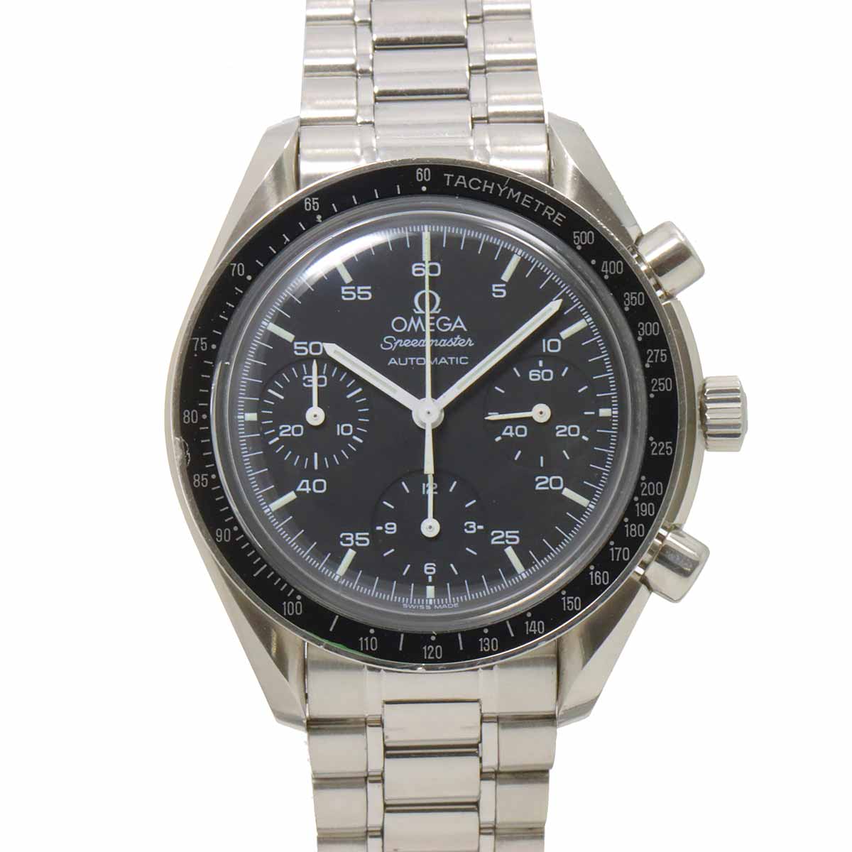 OMEGA スピードマスター 3510 50 クロノグラフ メンズ 腕時計 ブラック オートマ 自動巻き ウォッチ Speedmaster オメガ 90281876