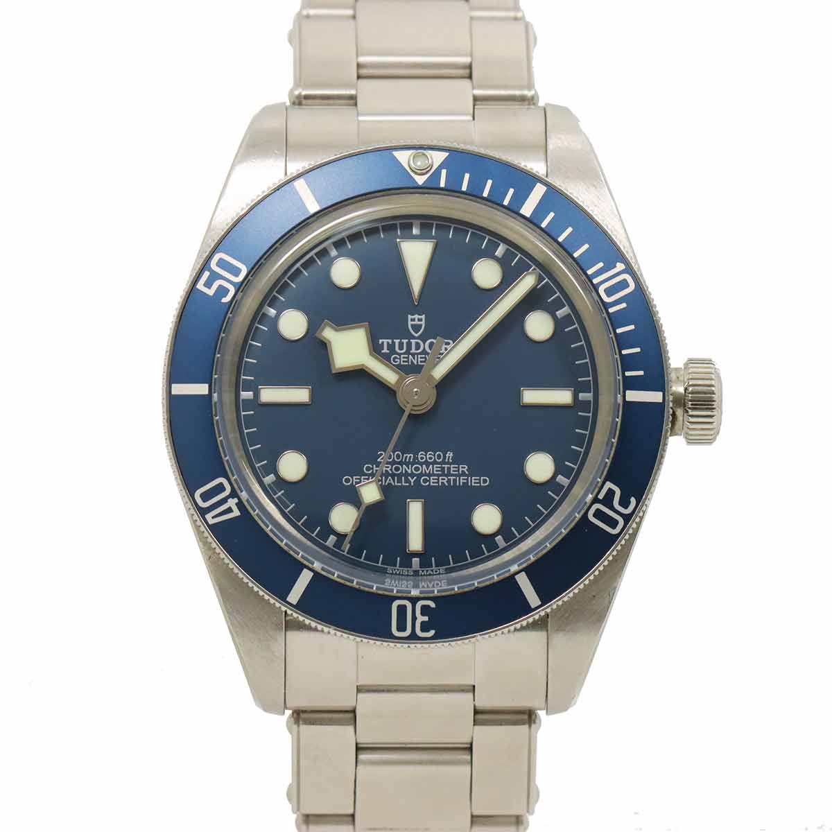 TUDOR ブラックベイ フィフティエイト 79030B メンズ 腕時計 ブルー オートマ 自動巻き ウォッチ Black Bay Fifty Eight チューダー チュードル 90285883