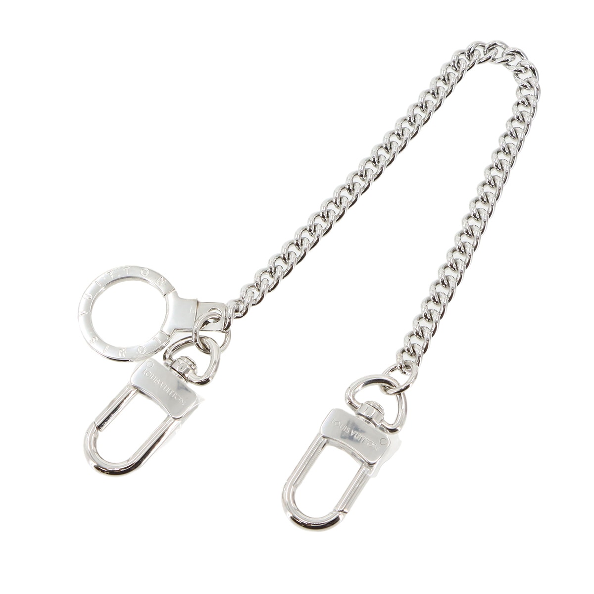 LOUIS VUITTON ウォレットチェーン 財布用 チェーン シルバー Wallet Chain ルイ ヴィトン 90284466