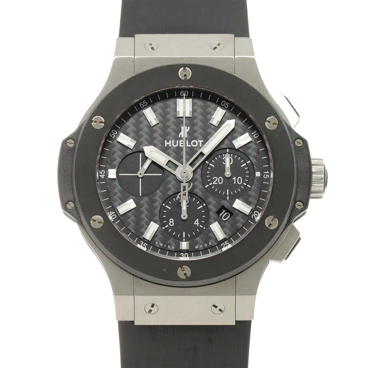 HUBLOT ビッグバン エボリューション 301 SM 1770 RX クロノグラフ メンズ 腕時計 デイト ブラック オートマ 自動巻き ウォッチ Big Bang ウブロ 90280131