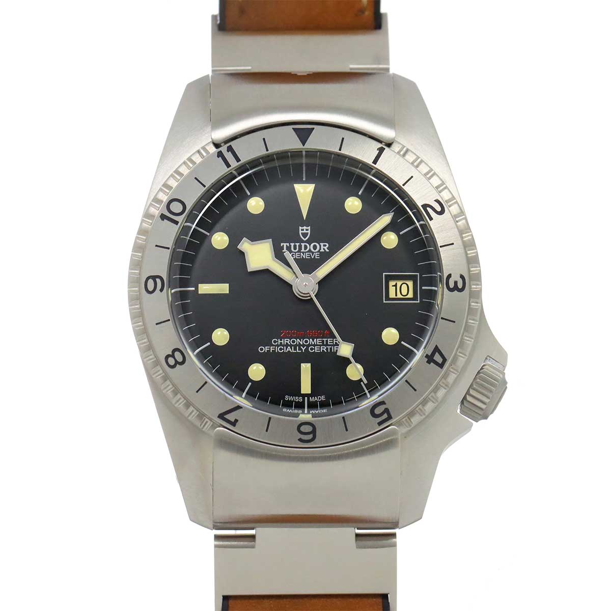 TUDOR ブラックベイ P01 70150 メンズ 腕時計 デイト ブラック オートマ 自動巻き ウォッチ Black Bay チューダー チュードル 90286386