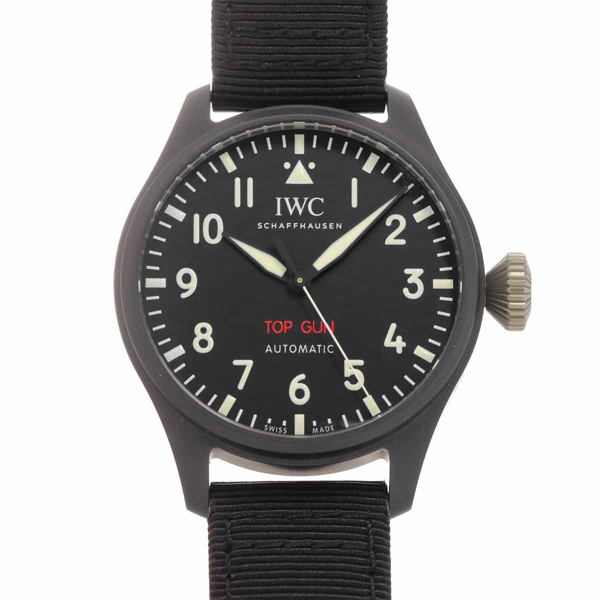 IWC ビッグパイロットウォッチ 43 トップガン IW329801 メンズ 腕時計 ブラック 自動巻き インターナショナル ウォッチ カンパニー Big Pilot Watch 90286693