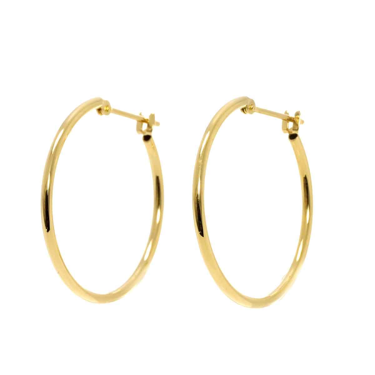 K18 YG ピアス イエローゴールド 750 Earrings Pierced 90284377