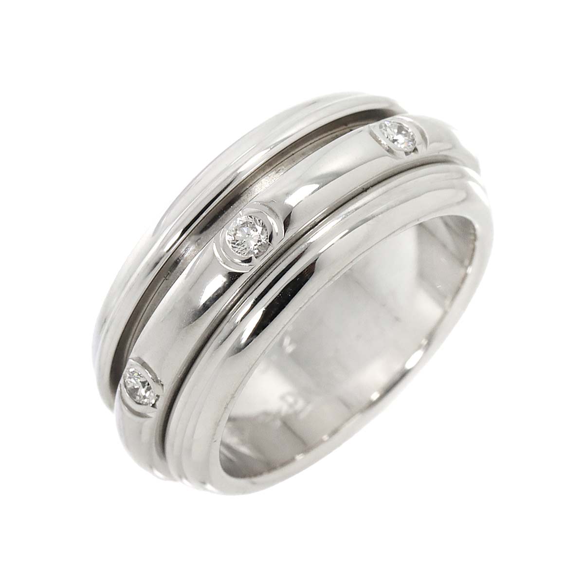 PIAGET ポセション #53 リング ダイヤ K18 WG ホワイトゴールド 750 指輪 Possession Ring ピアジェ 90276461