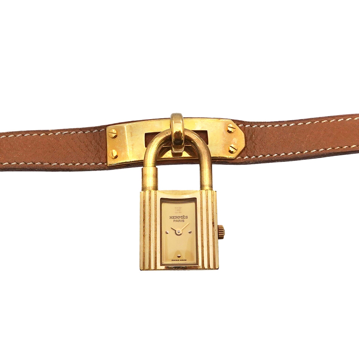 大幅値下げ♪HERMES⭐︎エルメス腕時計ケリーウォッチビンテージ（天然ダイヤ付） HERMES - エルメス HERMES ケリーウォッチ ヴィンテージ