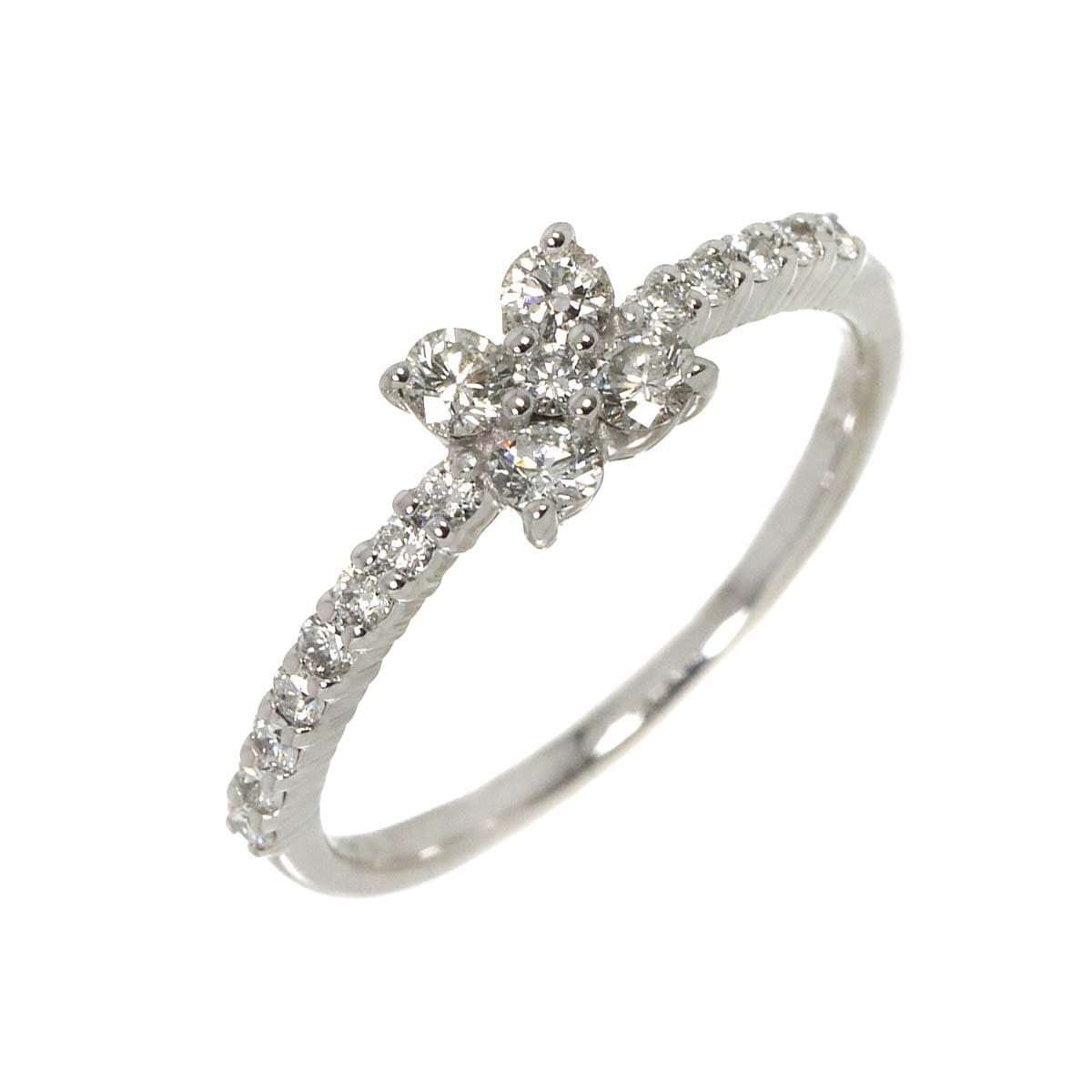 Ponte Vecchio 9号 リング ダイヤ 0.39ct K18 WG ホワイトゴールド 750 指輪 Diamond Ring ポンテヴェキオ 90282518