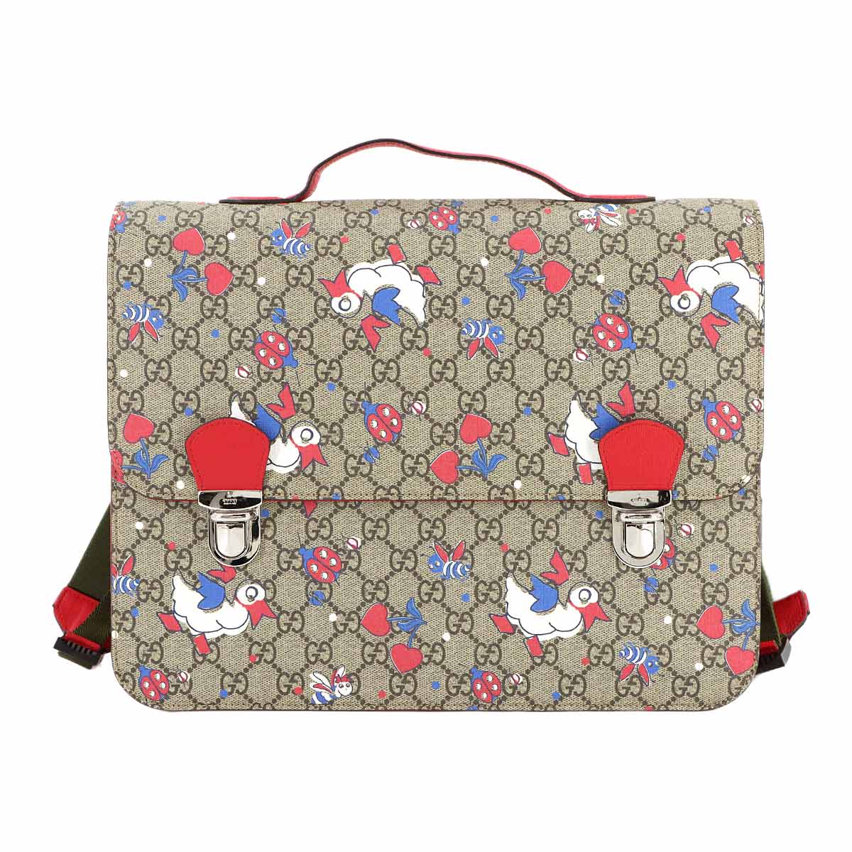 GUCCI GGスプリーム チルドレンズ バックパック レザー マルチカラー 410791 アヒル GG Supreme Childrens Bag グッチ 90284114