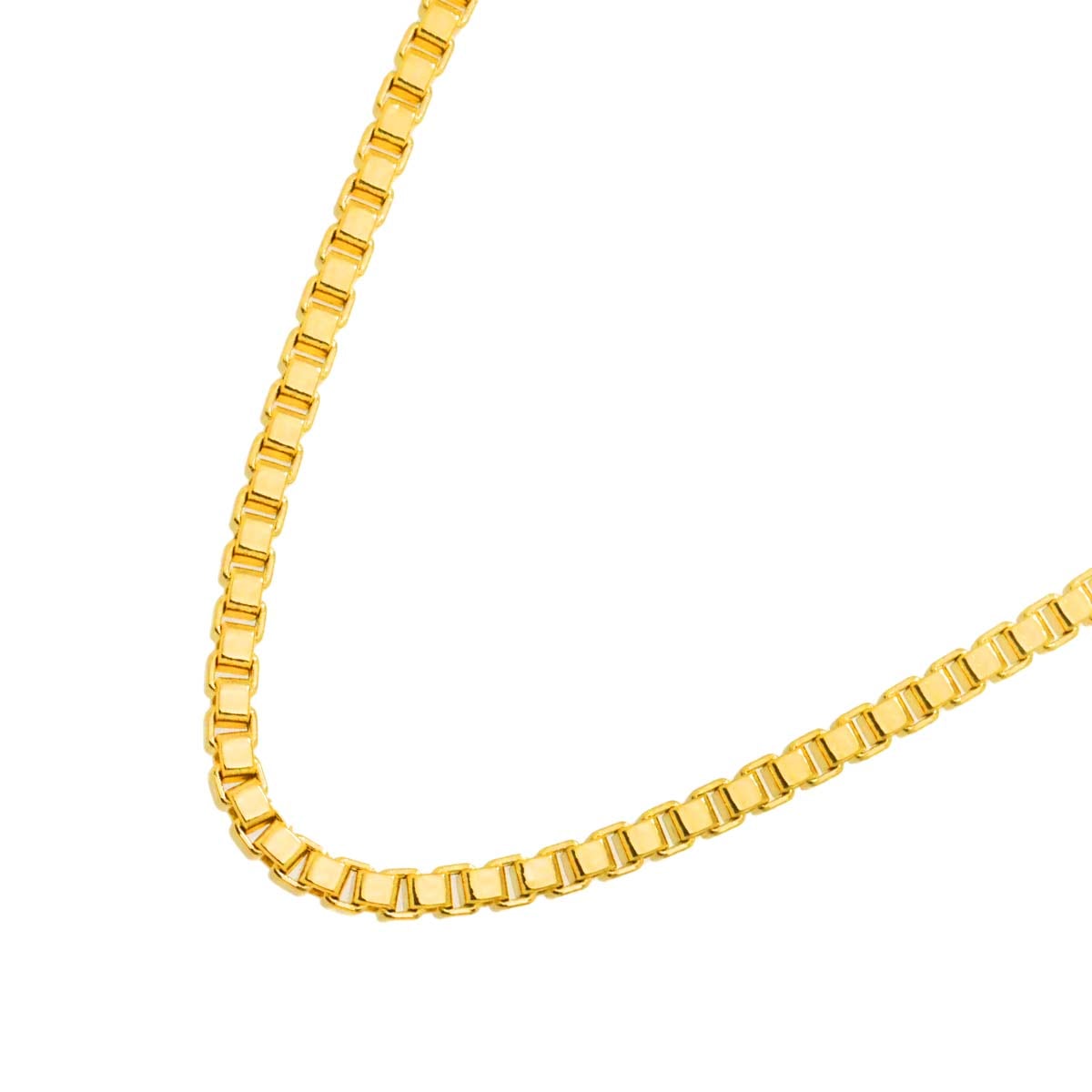 SJX チェーン ネックレス 幅2.3mm 45cm K18 YG イエローゴールド 750 Chain Necklace エスジェイエックス 90282527