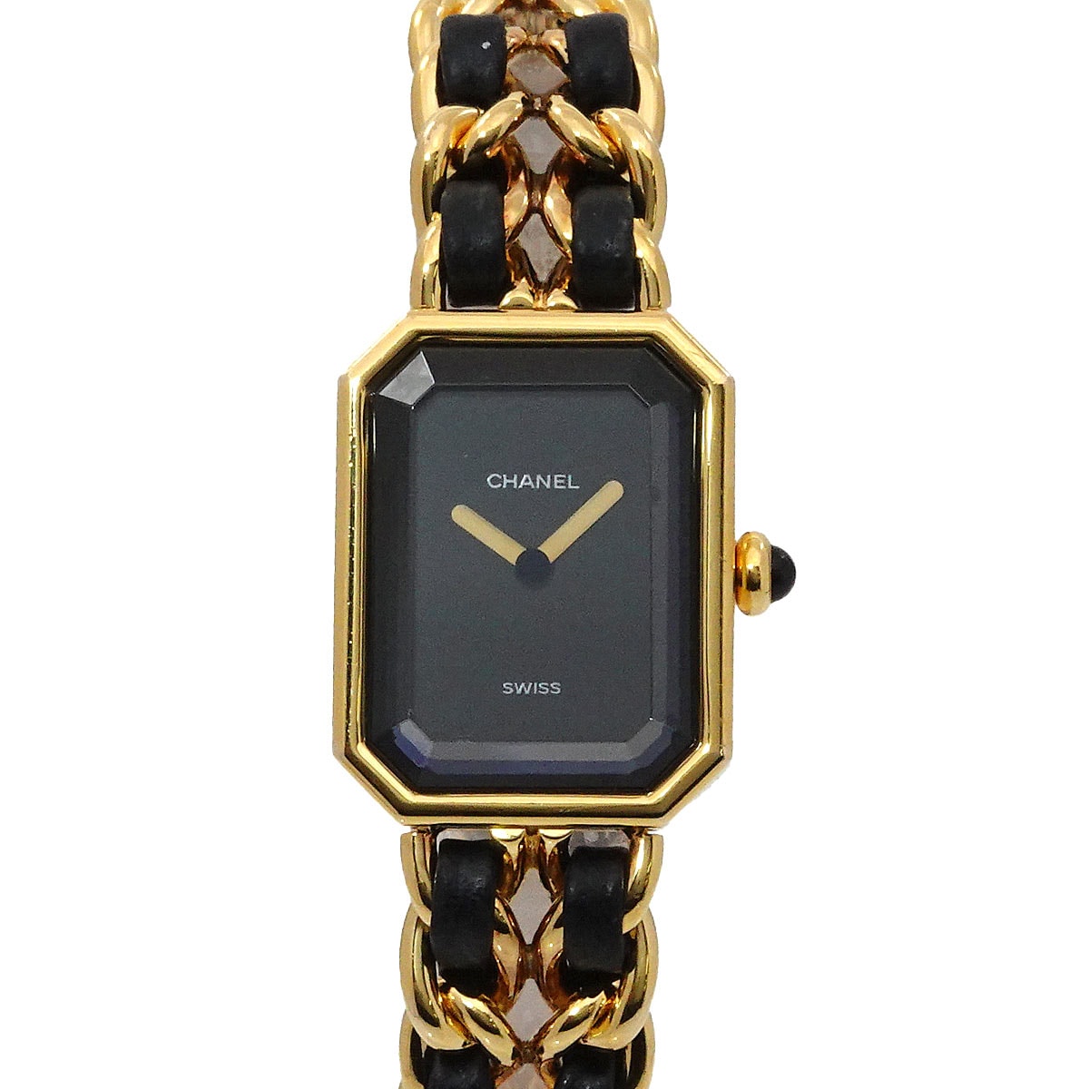 【ジャンク】CHANEL Premiere Watch プルミエール 時計 chanel premiere watch+bangle with CC mark✨ ✈️We do ship