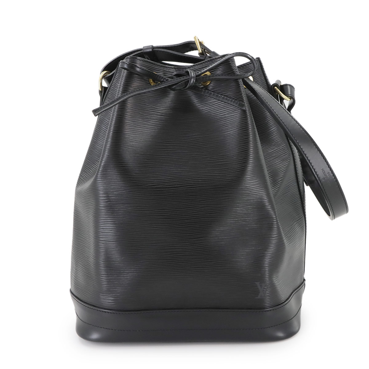 LOUIS VUITTON エピ ノエ ショルダー バッグ レザー ノワール M59002 ゴールド 金具 Noe ルイ ヴィトン 90284043