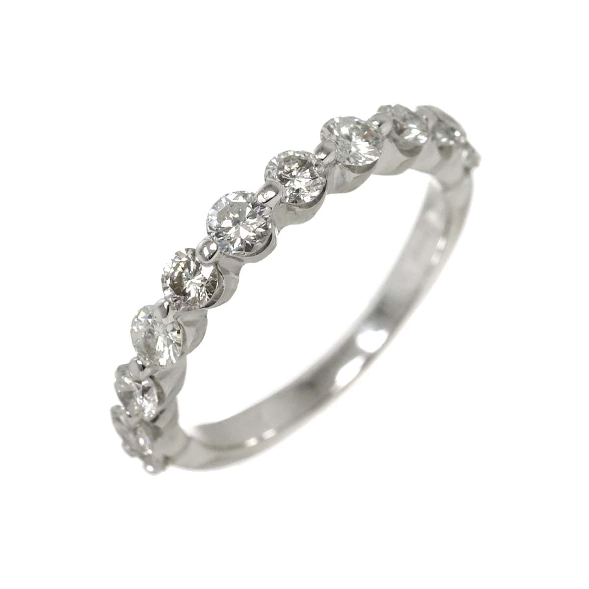 リング 12.5号 ダイヤ 1.04ct K18 WG ホワイトゴールド 750 指輪 Diamond Ring 90287419