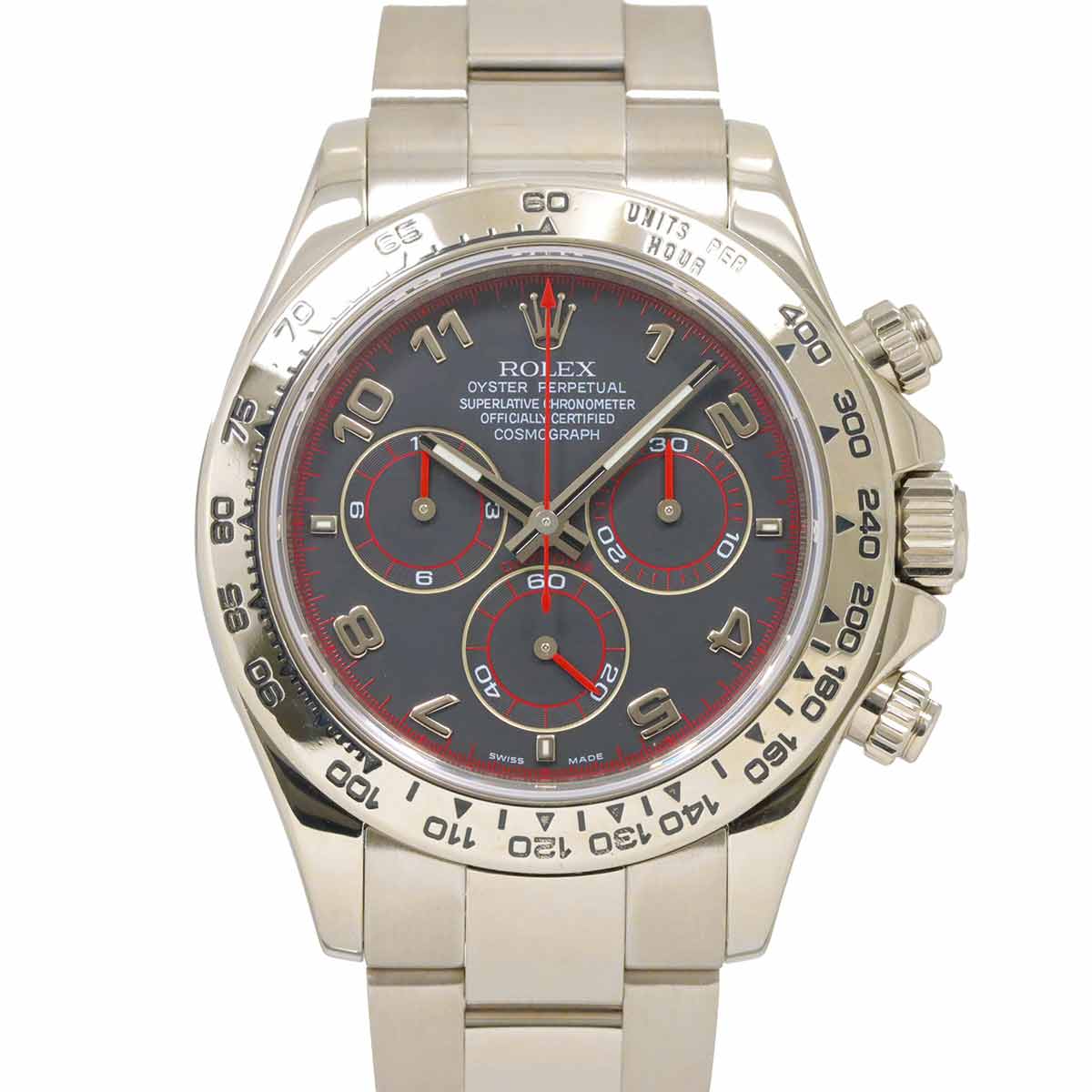 ROLEX デイトナ 116509 D番 ルーレット クロノグラフ メンズ 腕時計 ブラック K18WG ホワイトゴールド オートマ 自動巻き ウォッチ Daytona ロレックス 90264973