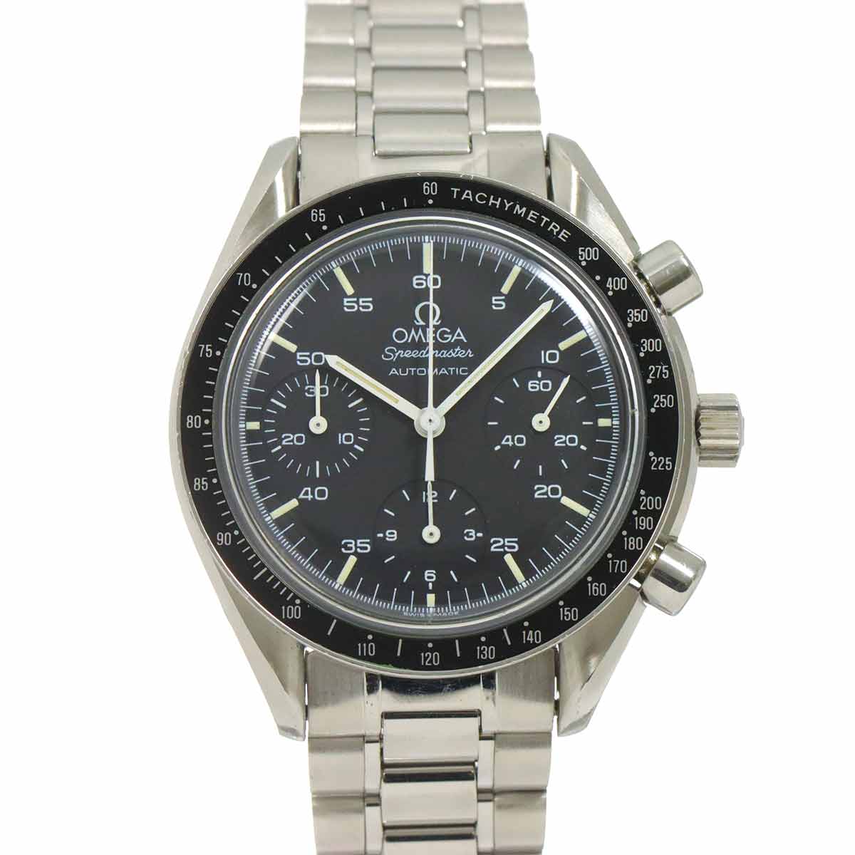OMEGA スピードマスター 3510 50 クロノグラフ メンズ 腕時計 ブラック オートマ 自動巻き ウォッチ Speedmaster オメガ 90284319