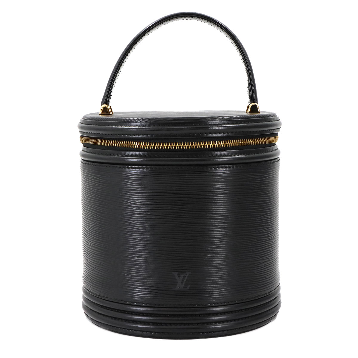 LOUIS VUITTON エピ カンヌ ハンド バッグ レザー ノワール M48032 ゴールド 金具 Epi Cannes ルイ ヴィトン 90287576