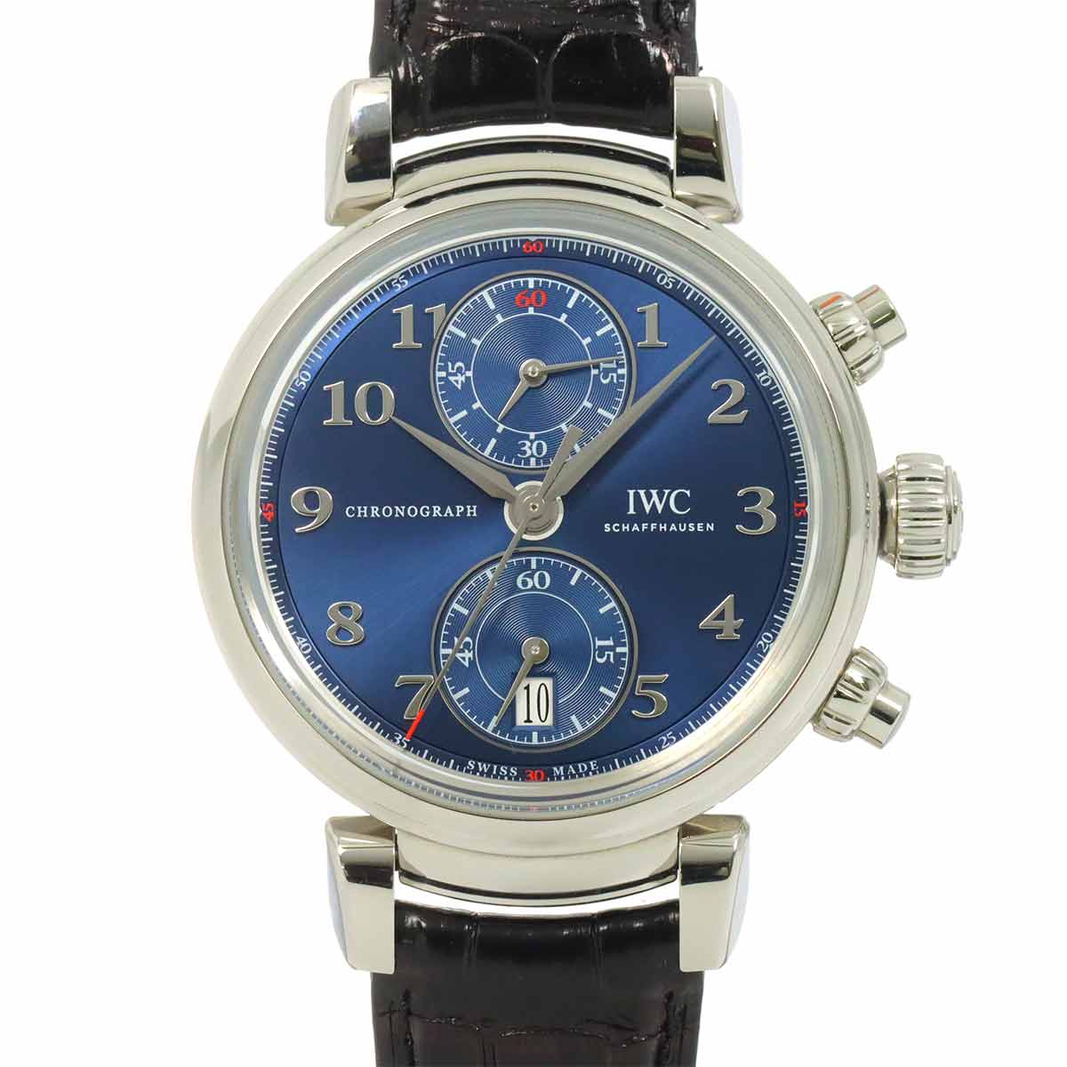 IWC ダヴィンチ ローレウス スポーツ フォー グッド クロノグラフ IW393402 メンズ 腕時計 デイト ブルー 自動巻き インターナショナル ウォッチ カンパニー Davinci 90288746