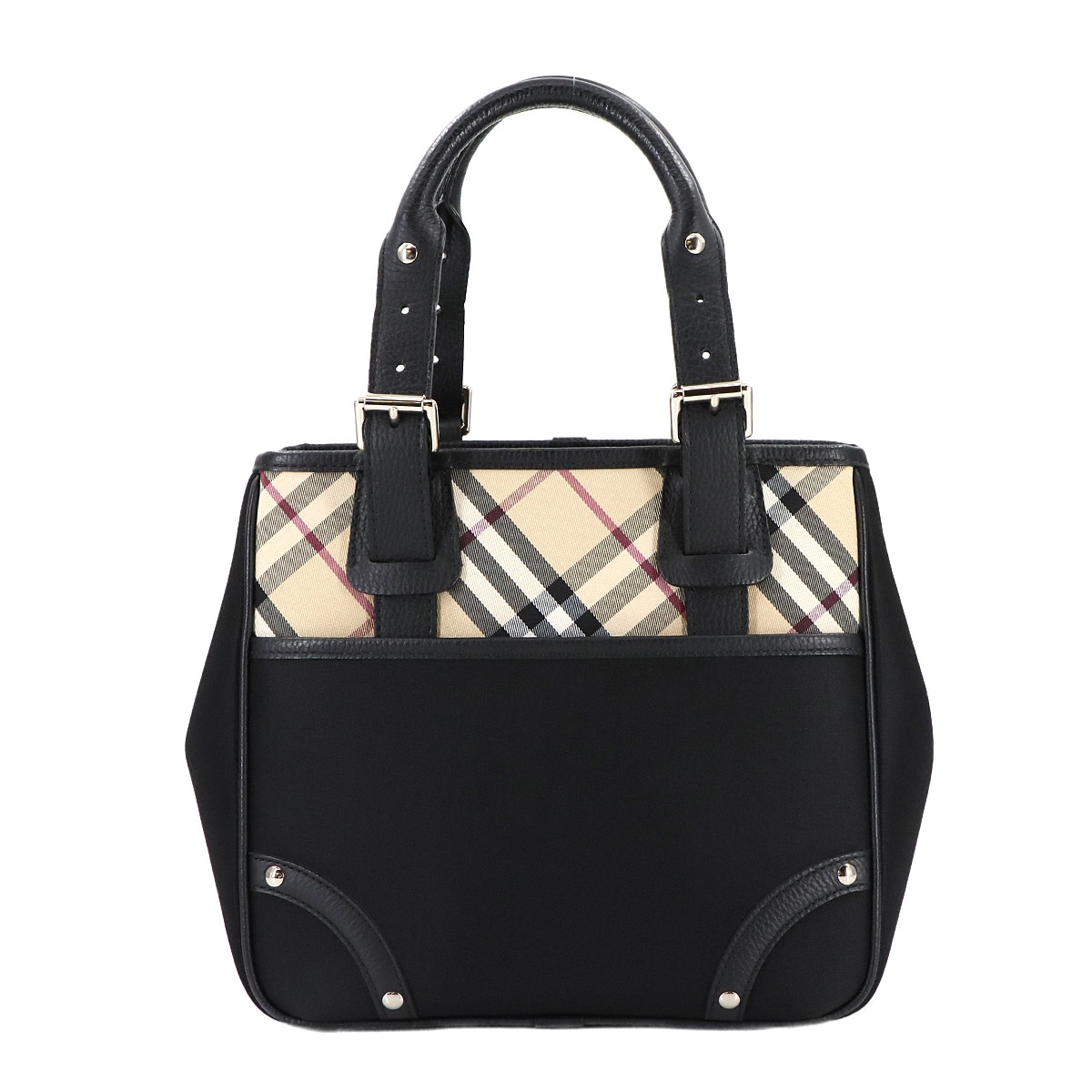 美品☆　バーバリー　アクセサリーポーチ　ハンドバッグ　金具シール付き　レザー Brand,Designers,B,BURBERRY | 中古ジュエリー、中古ブランド品