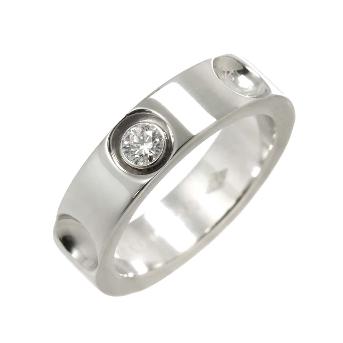 正規品　クロムハーツ  18k WG  ピアス　1pダイア　ホワイトゴールド クロムハーツ 18k WG ピアス1pダイアホワイトゴールド