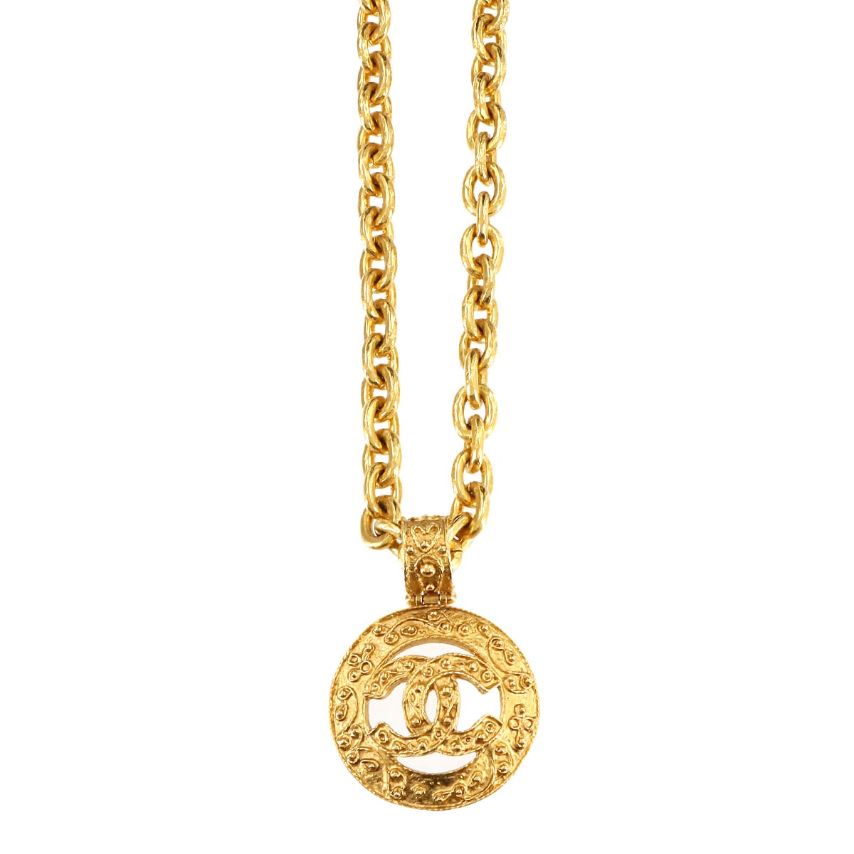 CHANEL ココマーク ロング ネックレス ゴールド 94A ヴィンテージ アクセサリー Necklace シャネル 90284832
