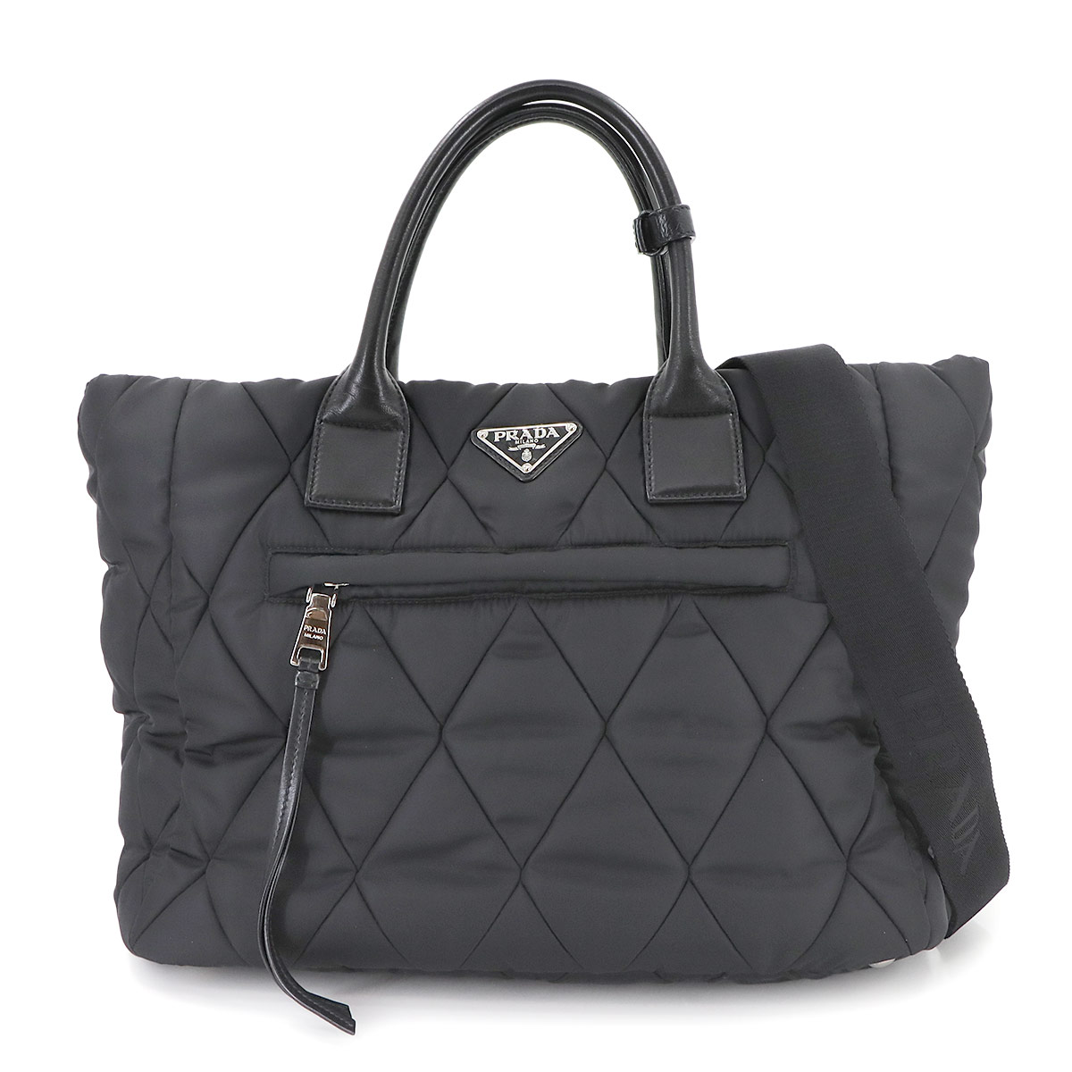 プラダ 1NF727 ナイロンレザー 2way ショルダーバッグ Brand,Designers,P,PRADA | 中古ジュエリー、中古ブランド品