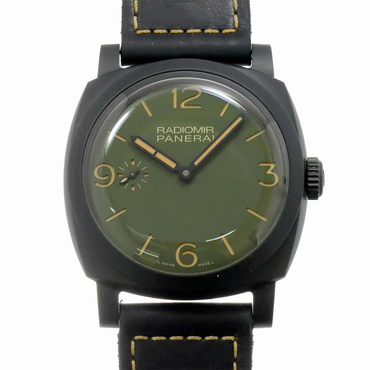 PANERAI ラジオミール PAM00997 世界限定1000本 メンズ 腕時計 グリーン オートマ 自動巻き ウォッチ Radiomir パネライ 90290658