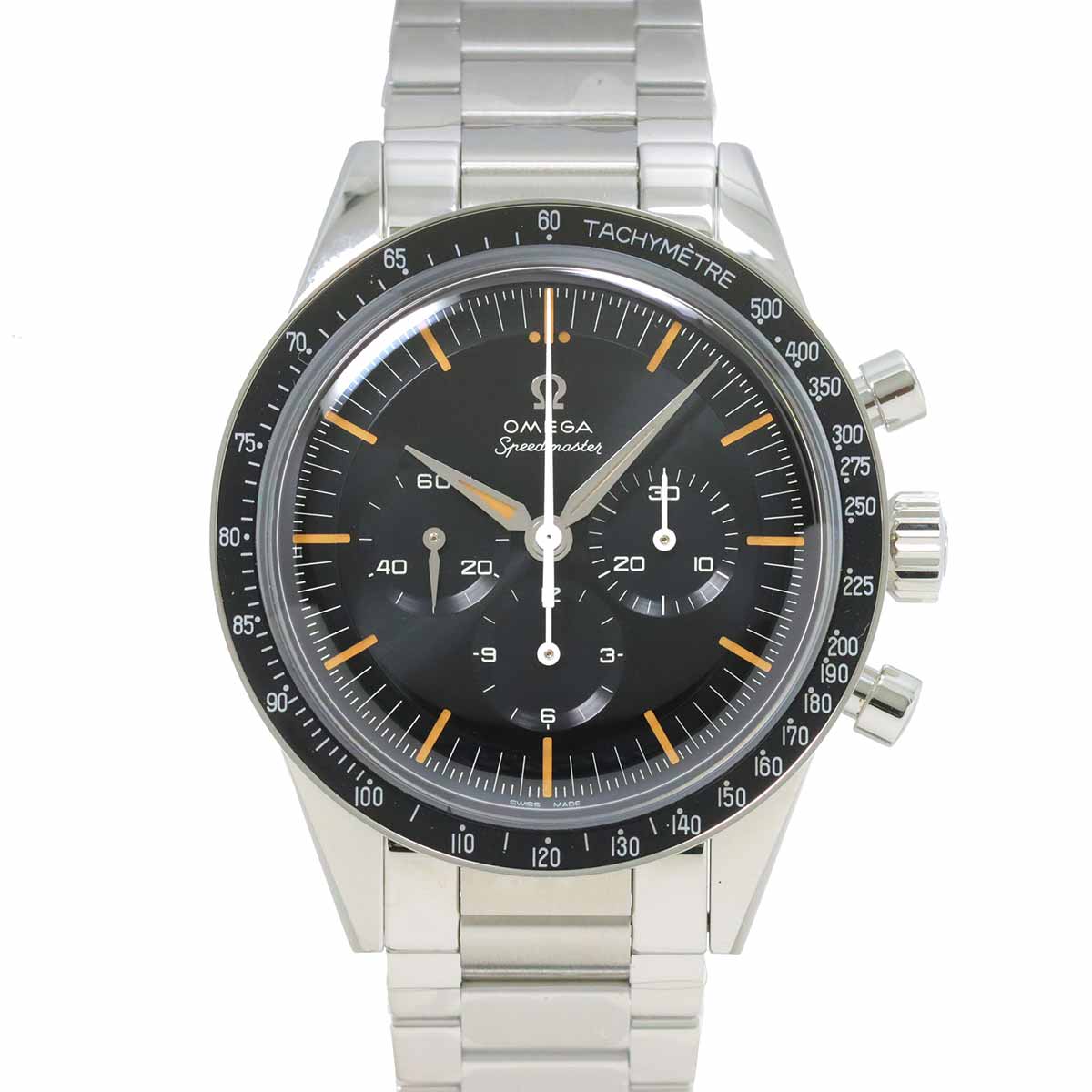 OMEGA スピードマスター ファースト オメガ イン スペース 310 30 40 50 06 001 クロノグラフ メンズ 腕時計 ブラック 手巻き ウォッチ Speedmaster オメガ 90292758