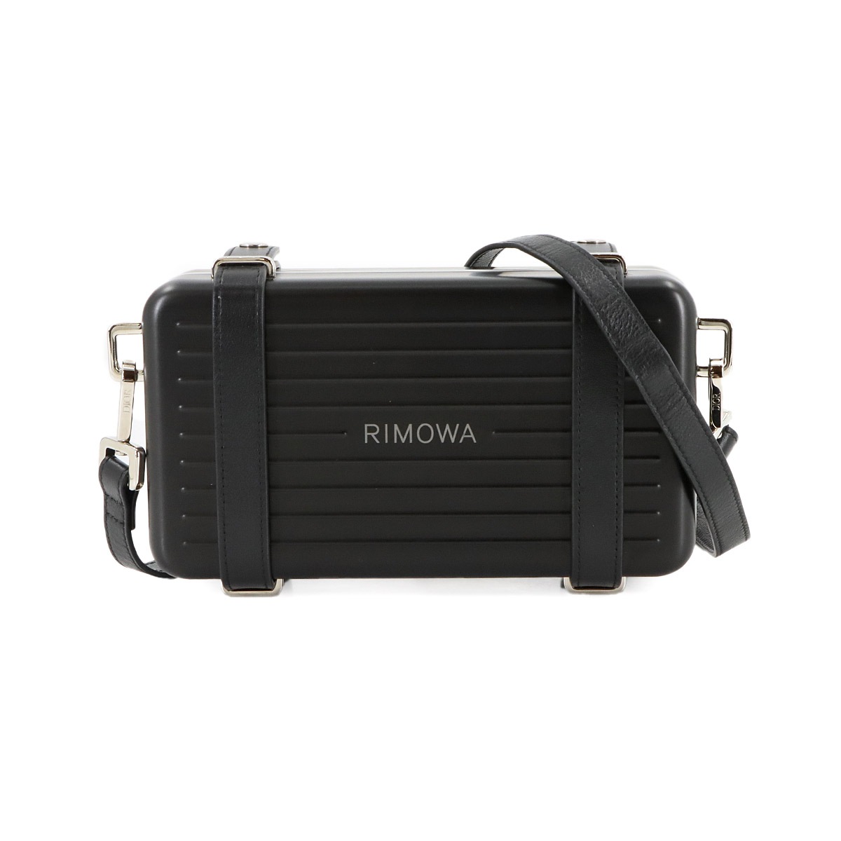 RIMOWA クリスチャン ディオール パーソナル クラッチ バッグ 2way ショルダー バッグ ブラック シルバー 2DRCA295YWT Personal Utility Case クリスチャン ディオール 90290105