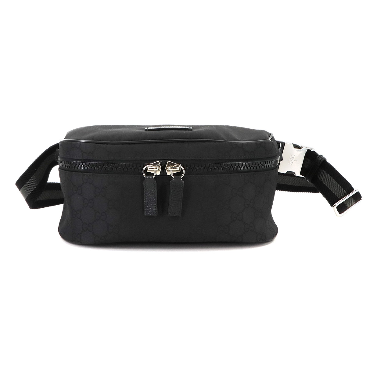 グッチ GUCCI ブローチ シェリーライン リボン ブローチ ナイロン