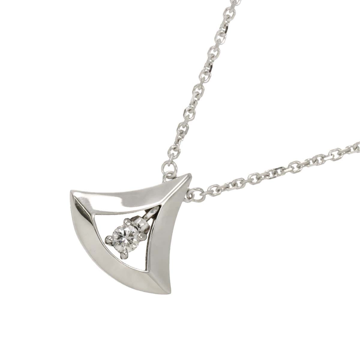 BVLGARI ディーヴァ ドリーム ダイヤ ネックレス 44cm K18 WG ホワイトゴールド 750 Diva Dream Necklace ブルガリ 90290379