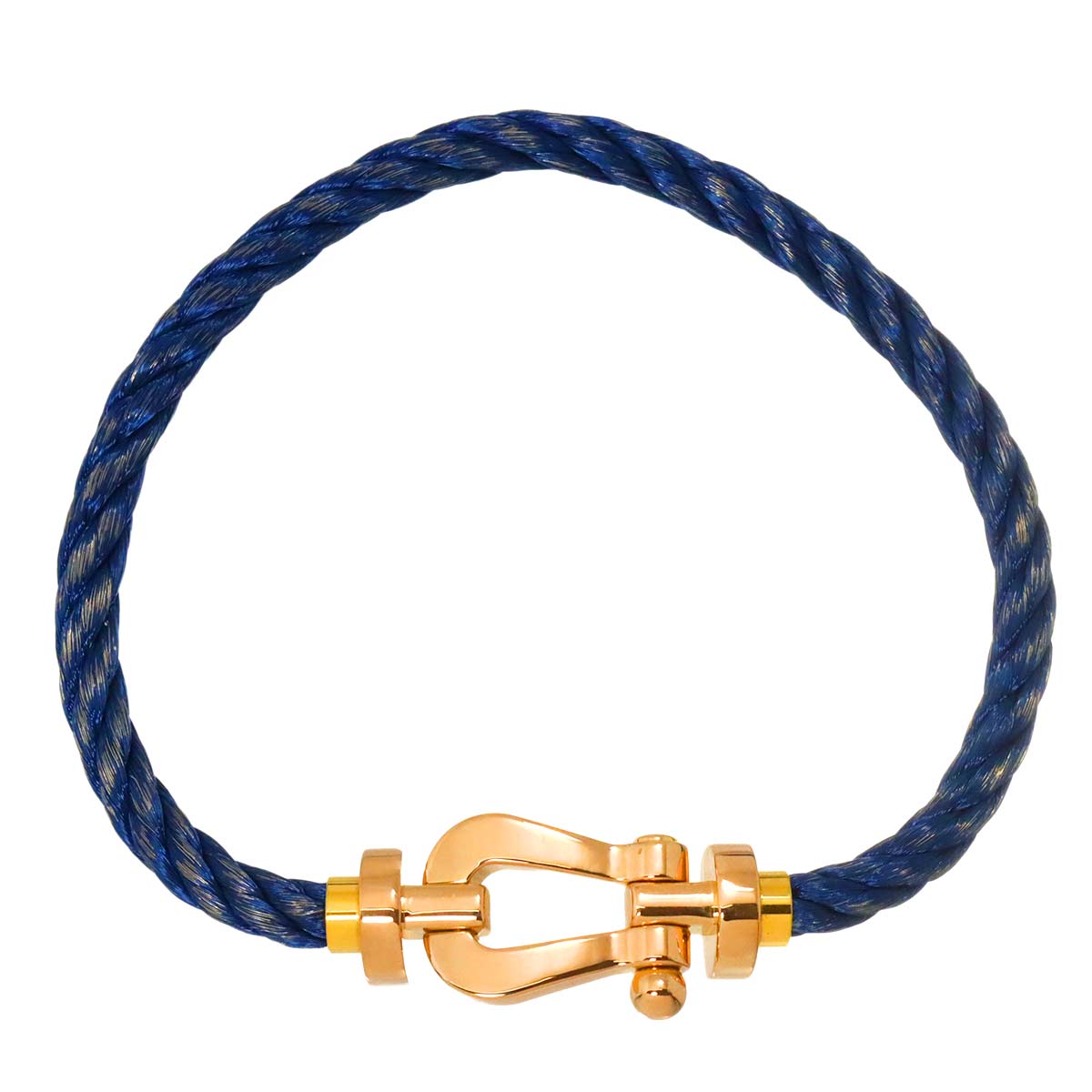 FRED フォース10 LM ブレスレット #17 ラージ K18 PG ピンクゴールド 750 ケーブル Force 10 Bracelet フレッド 90291436