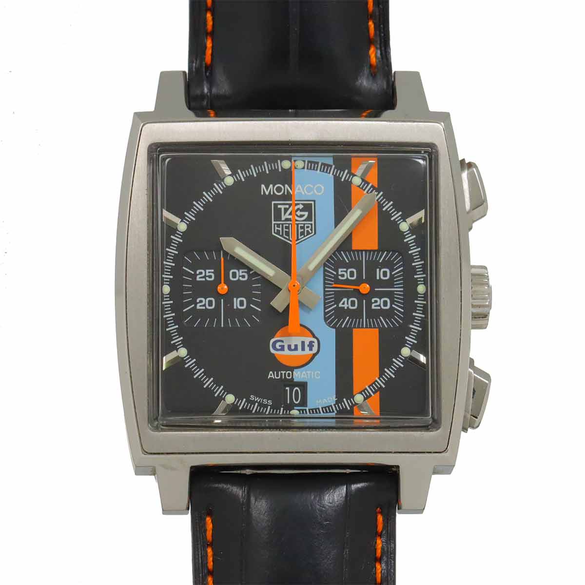 TAG Heuer モナコ ガルフ CW211A 4000本限定 クロノグラフ メンズ 腕時計 デイト 自動巻き Monaco タグホイヤー 90291414