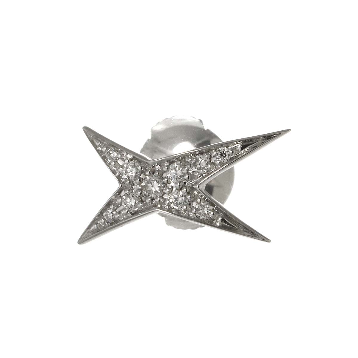 MAUBOUSSIN メ・ニュアンス・ア・トア ダイヤ ピアス K18 WG ホワイトゴールド 750 片方のみ 片耳 Earrings Pierced モーブッサン 90289874