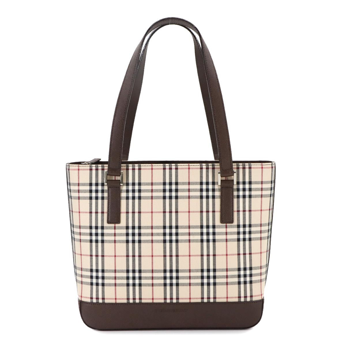 BURBERRY ノバチェック　ゴールド金具　ハンドバッグ　レザー　キャンバス 楽天市場】【中古】【バッグ】BURBERRY バーバリー ハンドバッグ