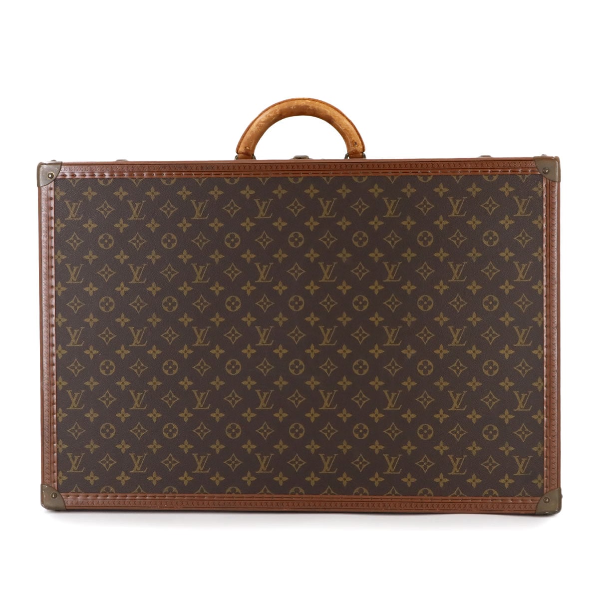 LOUIS VUITTON モノグラム アルゼール 65 トランク ケース バッグ ブラウン M21227 Alzer Trunk ルイ ヴィトン 90293472