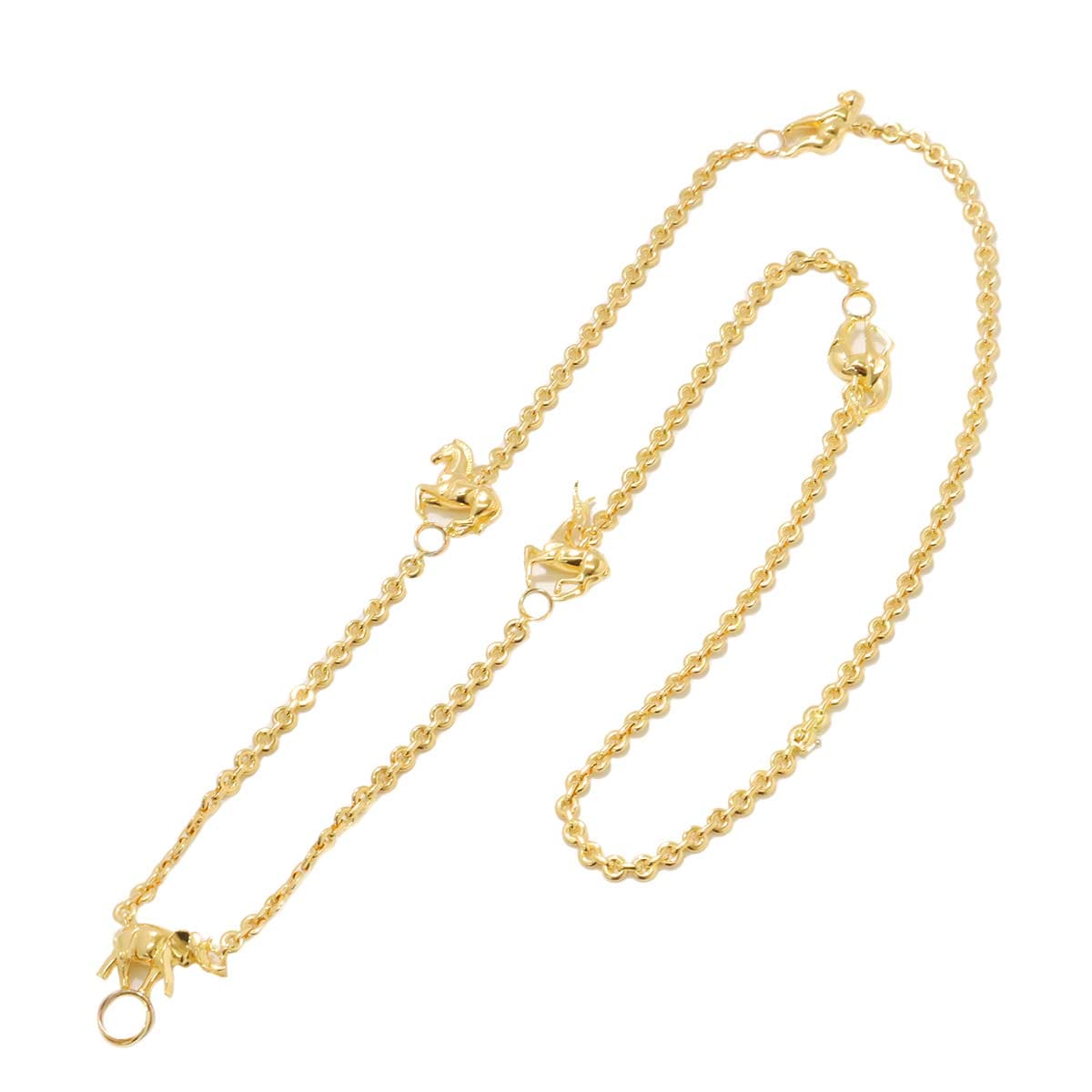 Cartier トリニティ ロング ネックレス 85cm K18 YG WG PG 750 スリーカラー サーカス Trinity Necklace カルティエ 90290439