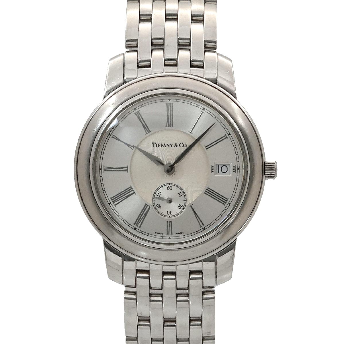 TIFFANY&Co. Markround 腕時計 シルバー TIFFANY&Co. TIFFANY＆Co. 腕時計 マークラウンド クオーツ SS
