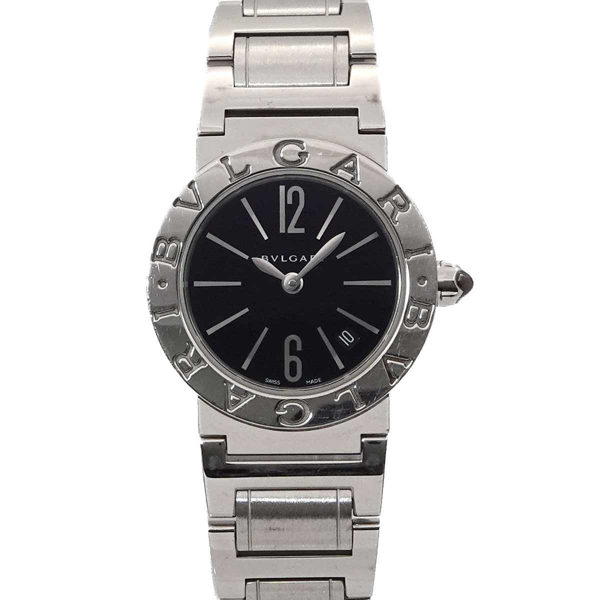 ブルガリ B-zero1 BZ22S レディース腕時計 ブラック 付属品あり ブルガリ BVLGARI ビーゼロワン B-zero1 BZ22S 腕時計 SS