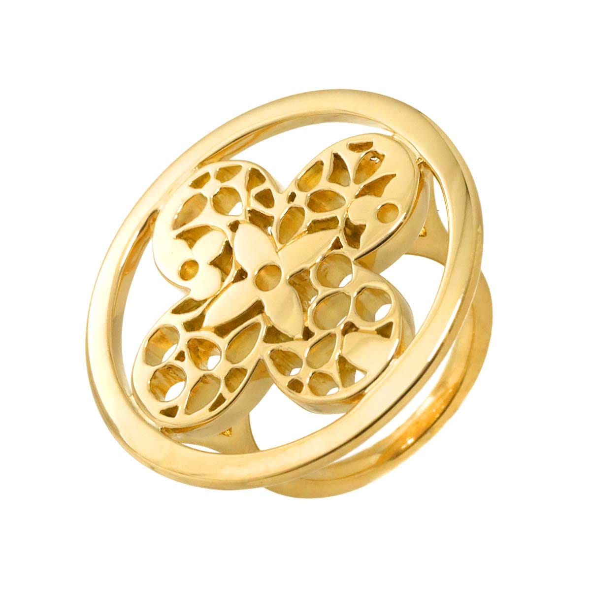 LOUIS VUITTON パンダンティフ #52 リング K18 YG WG PG 750 指輪 PandanTiff Ring ルイ ヴィトン 90293414