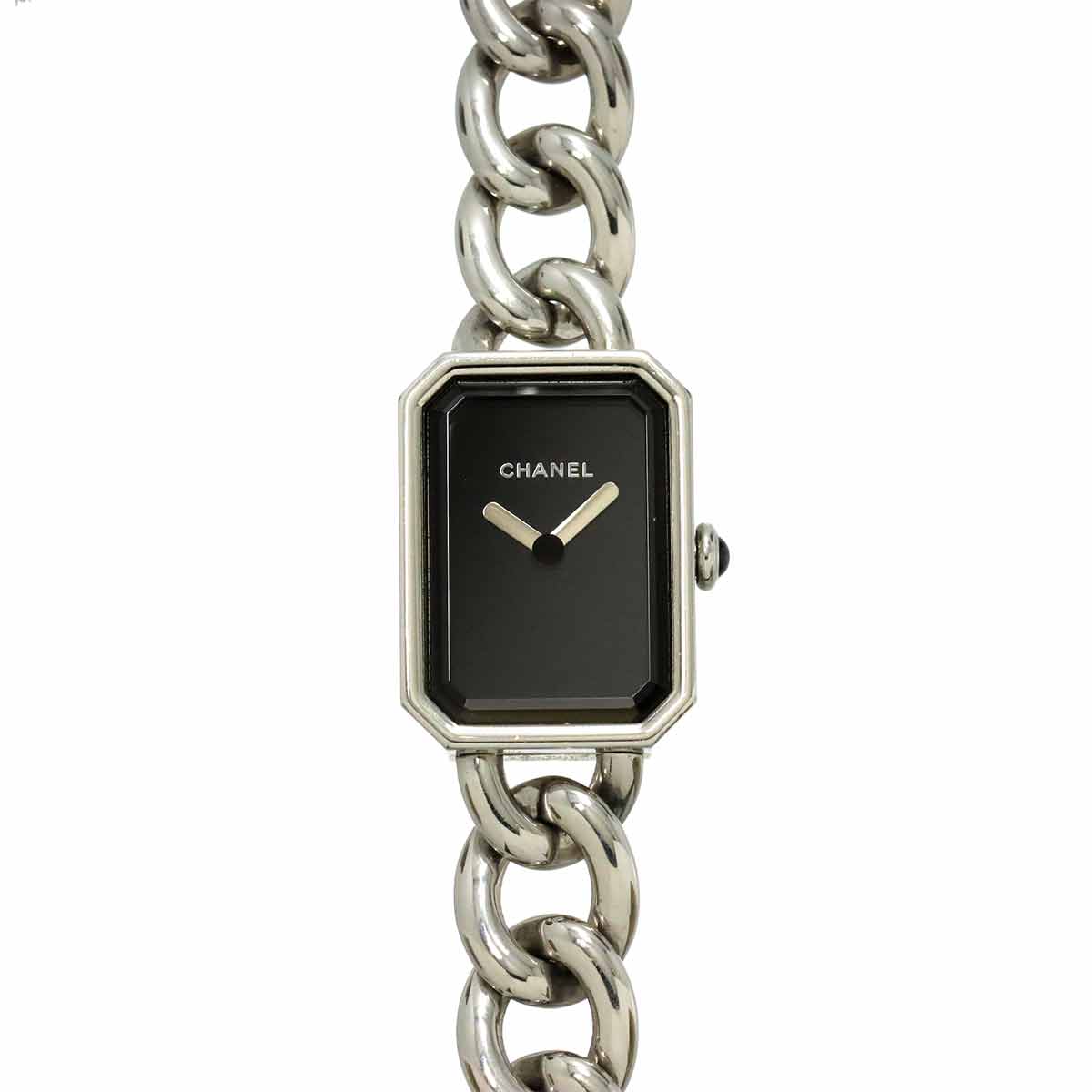 【ジャンク】CHANEL 腕時計プリミエール　ブラック文字盤　動作に問題なし‼️ ジャンク】CHANEL 腕時計プリミエール ブラック文字盤 動作に