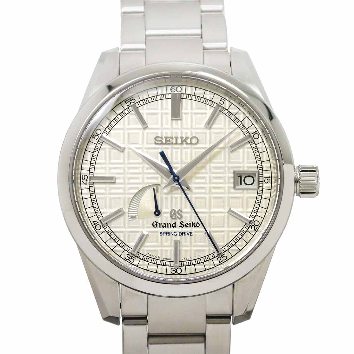 SEIKO グランドセイコー スプリングドライブ SBGA111 メンズ 腕時計 9R65 0BP0 1500本限定 10周年記念モデル デイト 自動巻き ウォッチ Spring Drive セイコー 90293802