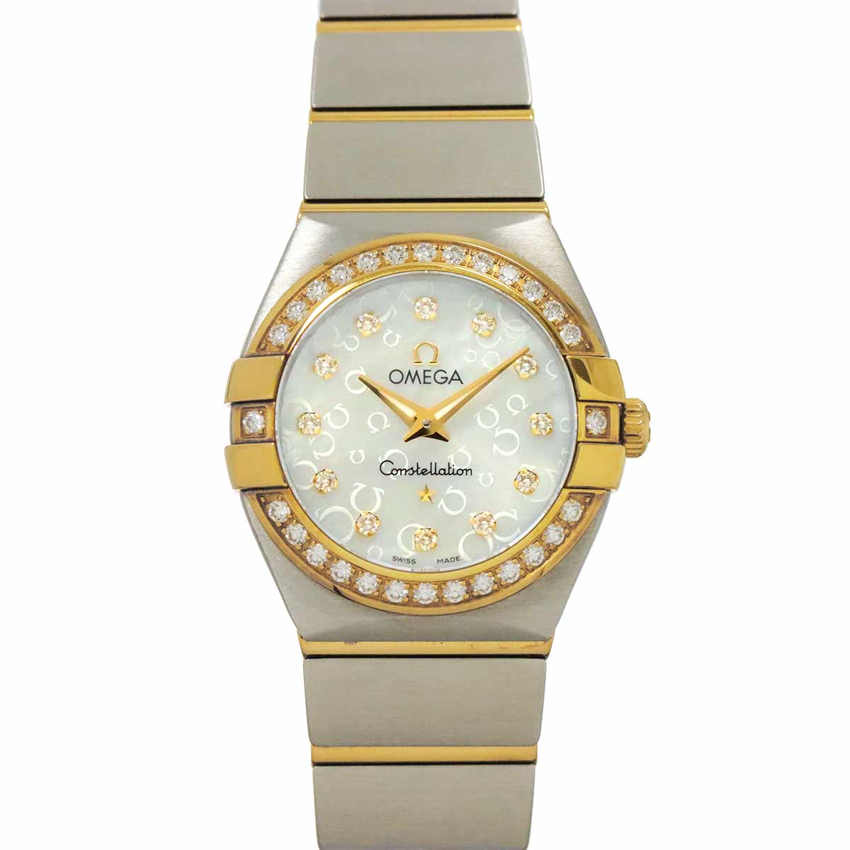 箱付き GIVENCHY スクエア レディース 腕時計 クォーツ 2Pダイヤ GUCCI - グッチ GUCCI レディース 腕時計 3900L 2Pダイヤ ダイヤ
