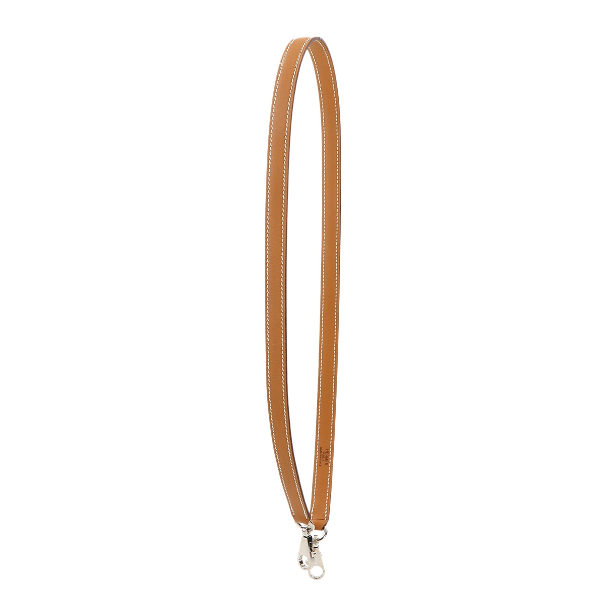 HERMES ケリー ボリード ショルダー ストラップ シャモニー ナチュラル ブラウン 小物 Shoulder Strap エルメス 90293538