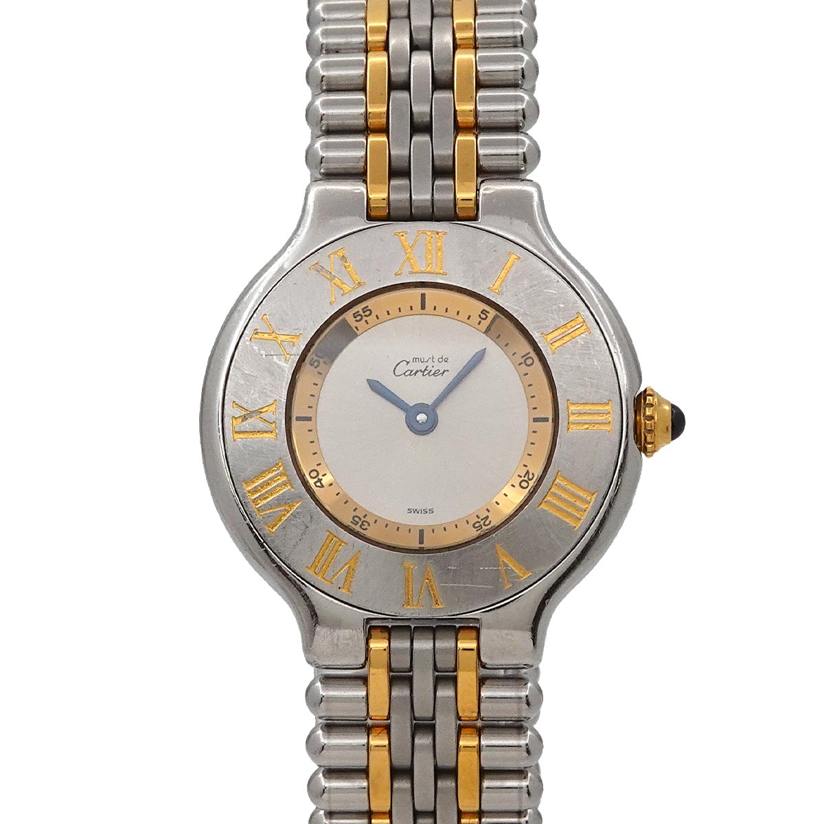 Cartier W10198U2 マスト21 クロノスカフ SM 腕時計 SS カルティエ/マスト21 クロノスカフSM/型番：W10198U2/クォーツ