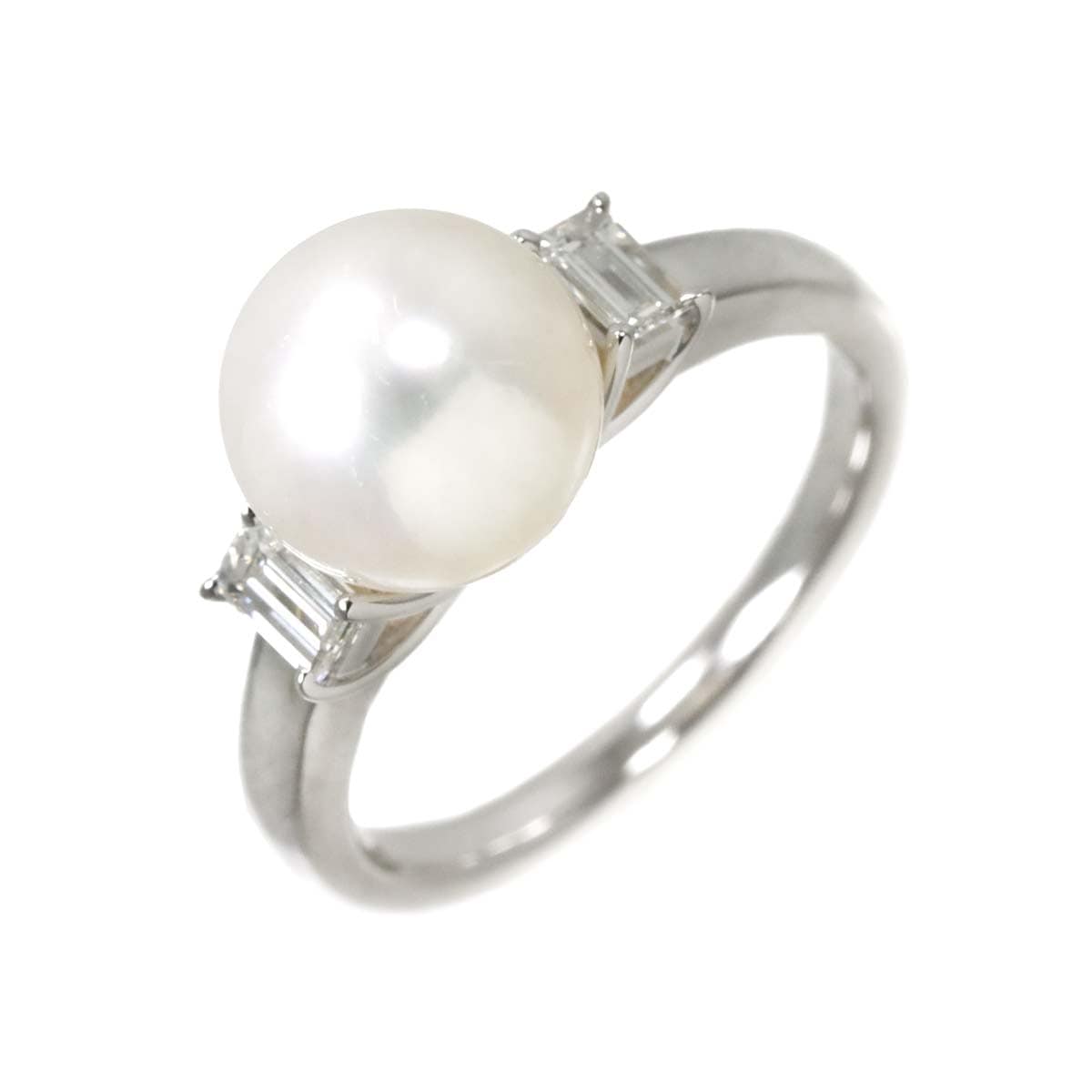 タサキ アブストラクトスターパールリング/淡水パール#12近辺 【無料  